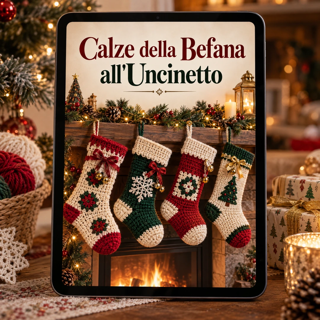 Bonus 2 — Calze della Befana all'uncinetto