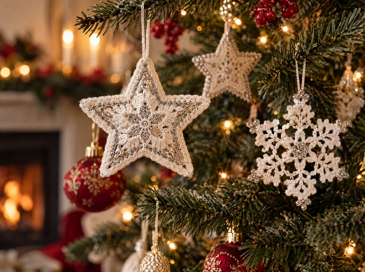 Collezione Stelle e Fiocchi di neve all'uncinetto