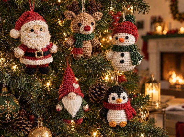 Collezione Mini amigurumi di Natale