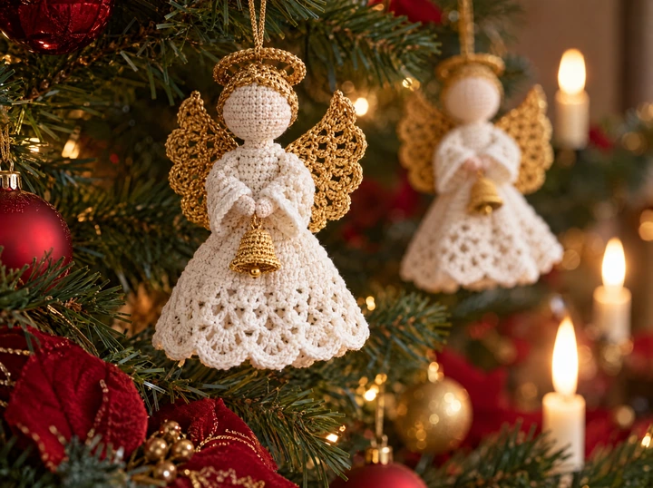 Collezione Angeli e Campanelle all'uncinetto